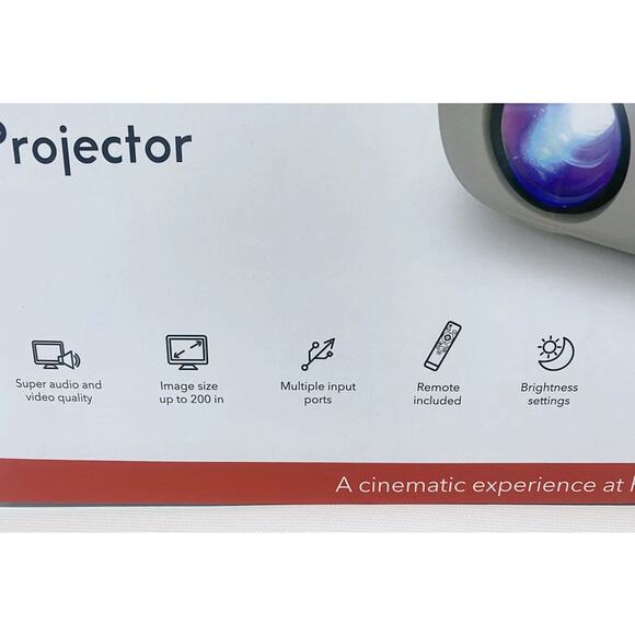 Dartwood Premium Portable Home Projector New in Box Wassenstein - Picture 3 of 13